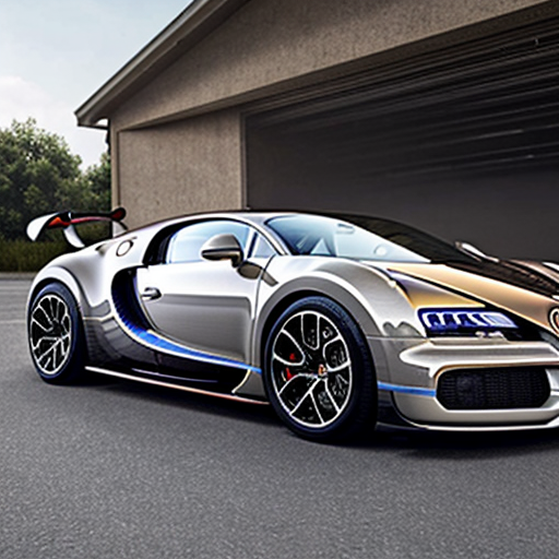 make the most insane bugatti in a car park