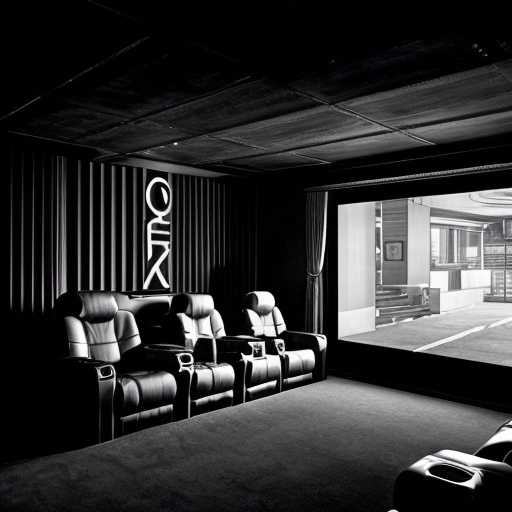 Director cinema's chair as a building inspired in the german expressionism architecture, exagerated forms, surreal  and deformed lines. Dark tone. The chair must be a building, transformed as a building

