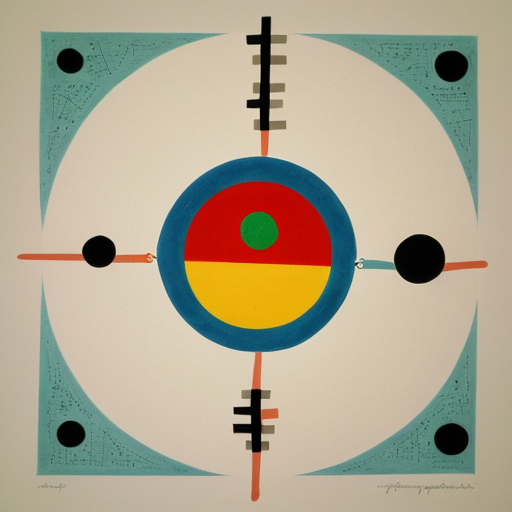 Fill a Circle with Miro and Max Ernst type elements 