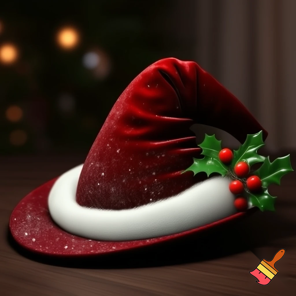 Christmas wizard hat