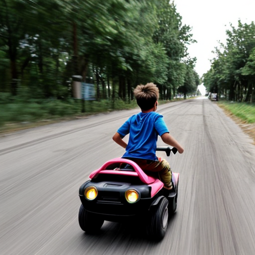 a kid running from a dinasour getting ride by a human
