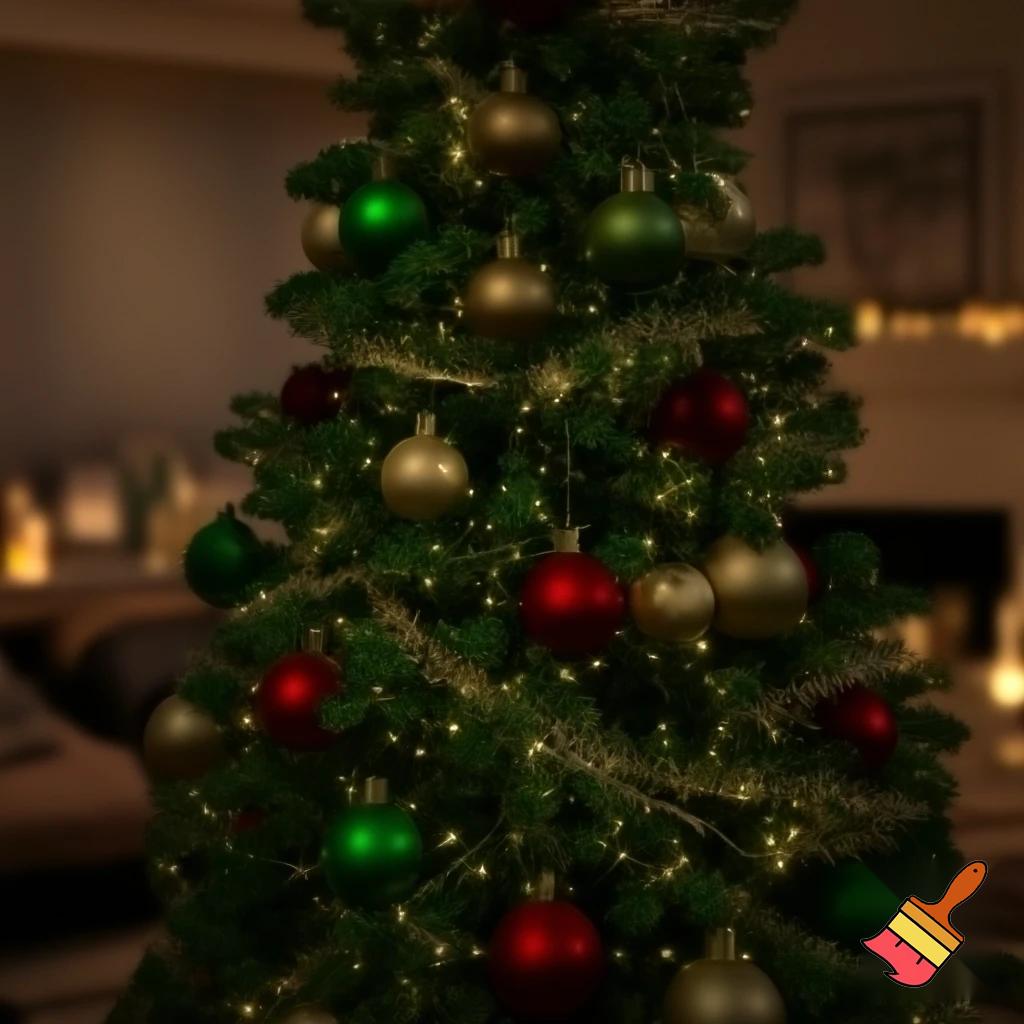  Our Christmas tree, a special Christmas tree