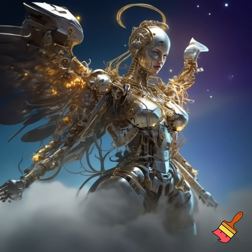 angel withs with mechanical enhancements 