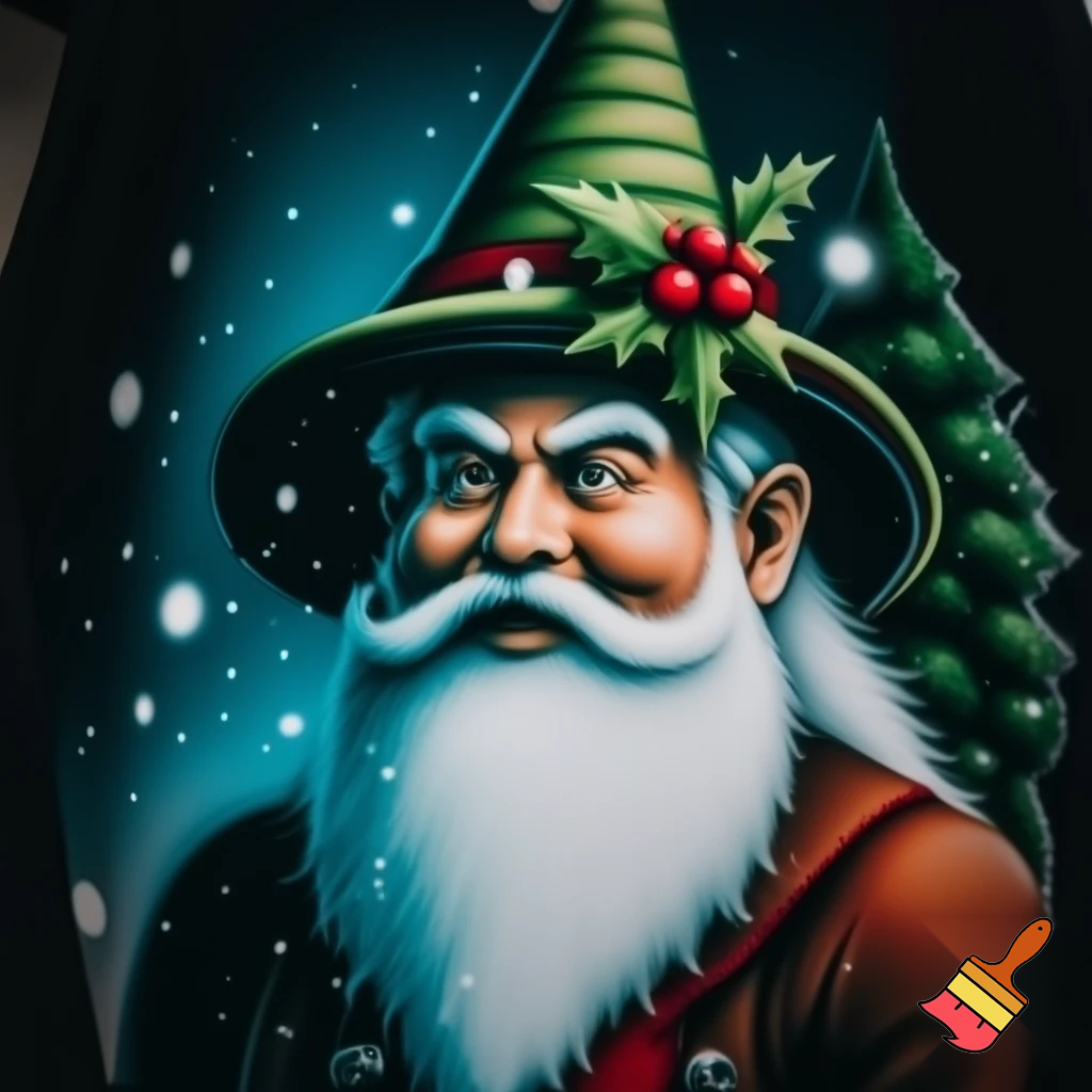  The wizard Christmas T-shirt Christmas