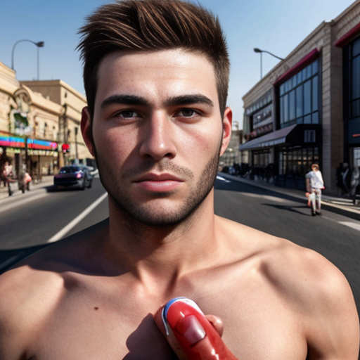 Оштрафован молодой человек, справивший нужду перед торговым центром в Баку