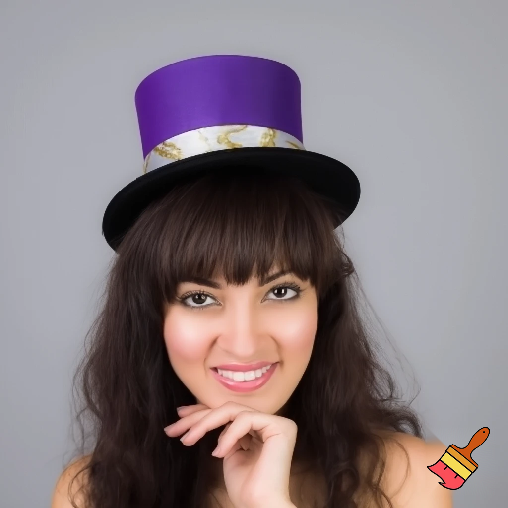 Easter bunny top hat headband, purple and white gold and silver top hat black purple dark purple special hat in delicate purple white, purple and fabric fabric and velvet white gold golden silver patterns Easter top hat