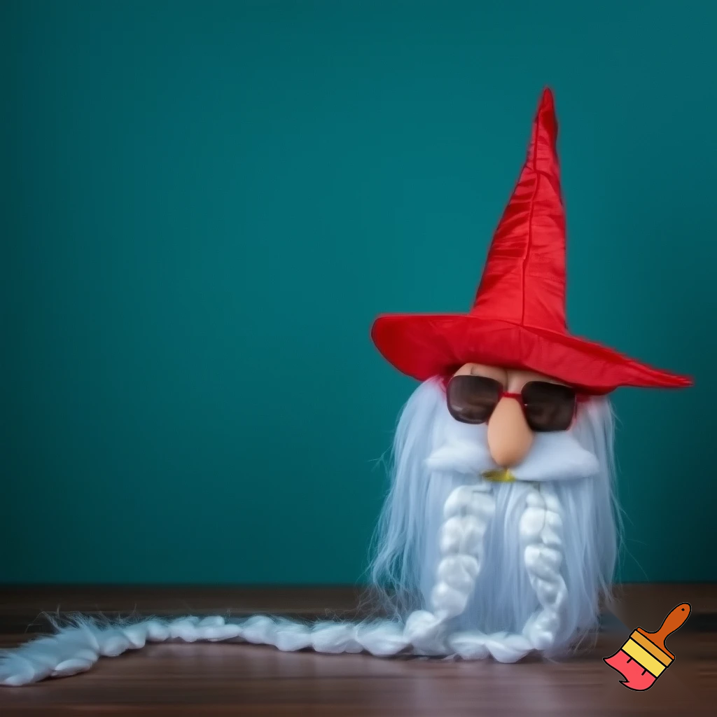 Christmas wizard hat