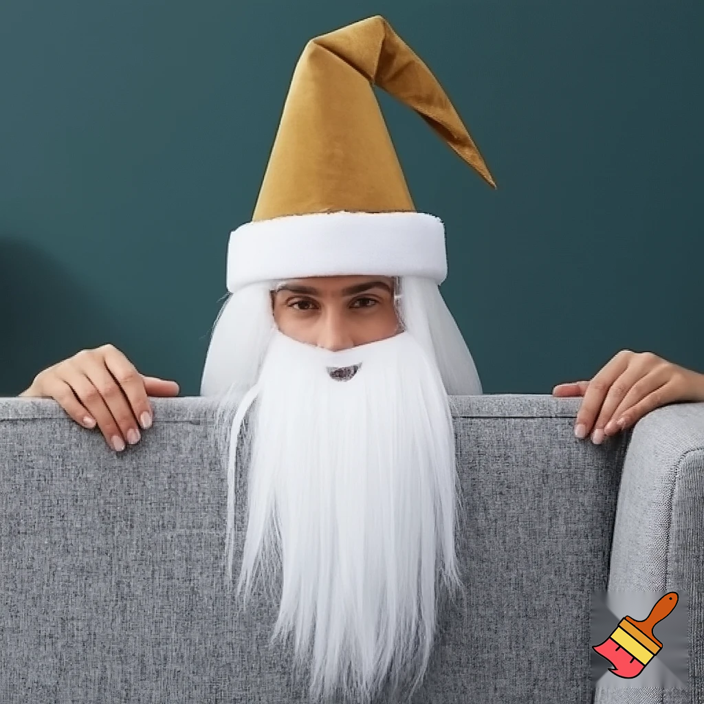 Christmas wizard hat Santa Claus hat
