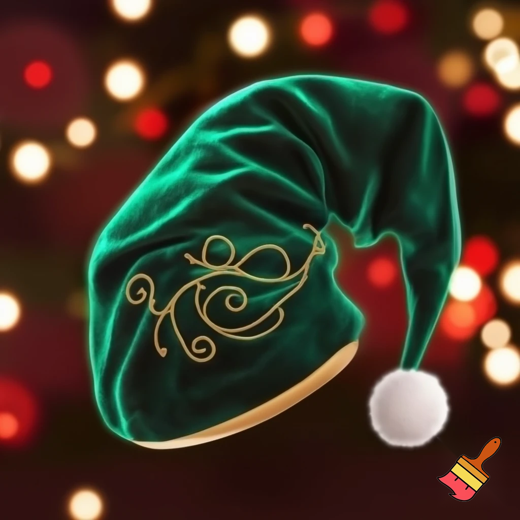 Elf hat Christmas elf hat velvet