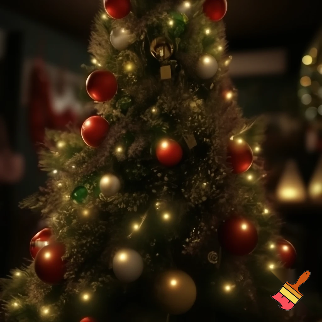  Our Christmas tree, a special Christmas tree