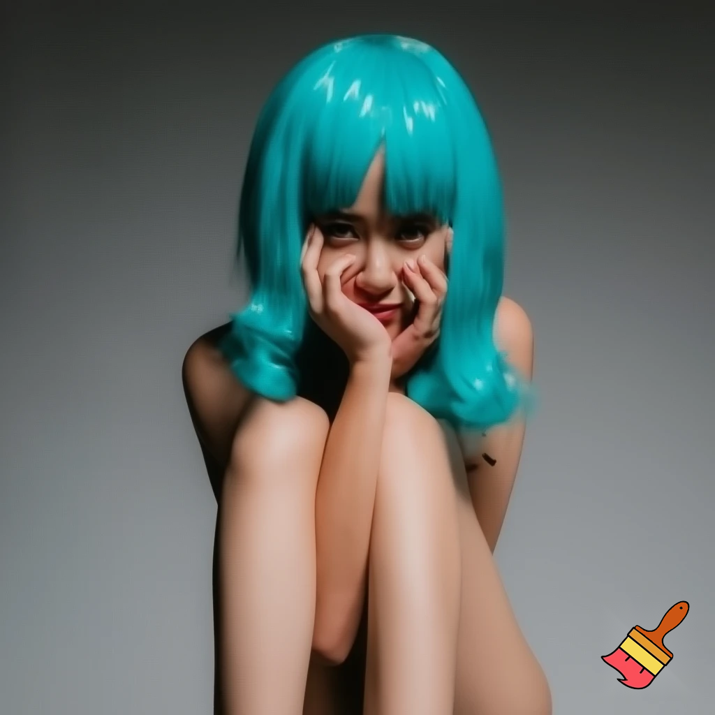 Bulma tutta nuda con le gambe