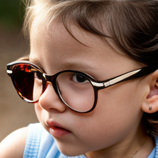 Cute adorable niña Chilindrina glasses con hair lazo curly con verano casual formal elegante sensual sexy con close up whispering touching ear each other secrets con paséo con ciudad 2
