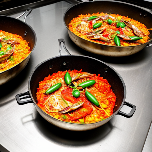 сковородка для паэльи 