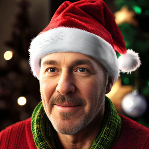 Christmas wizard hat