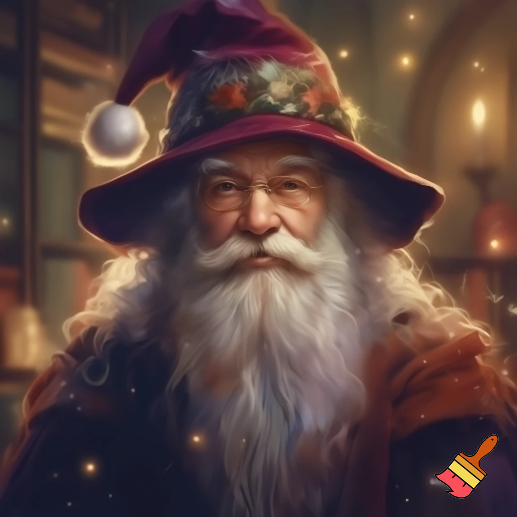 Wizard Christmas hat