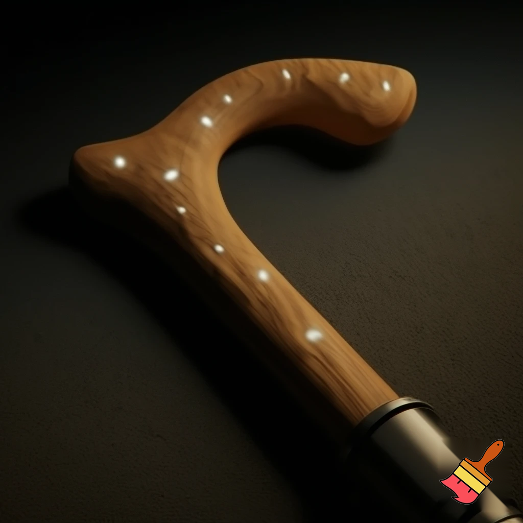 Magical style walking stick