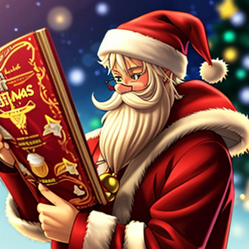 Santa Claus toy special one a wizard read red and velvet