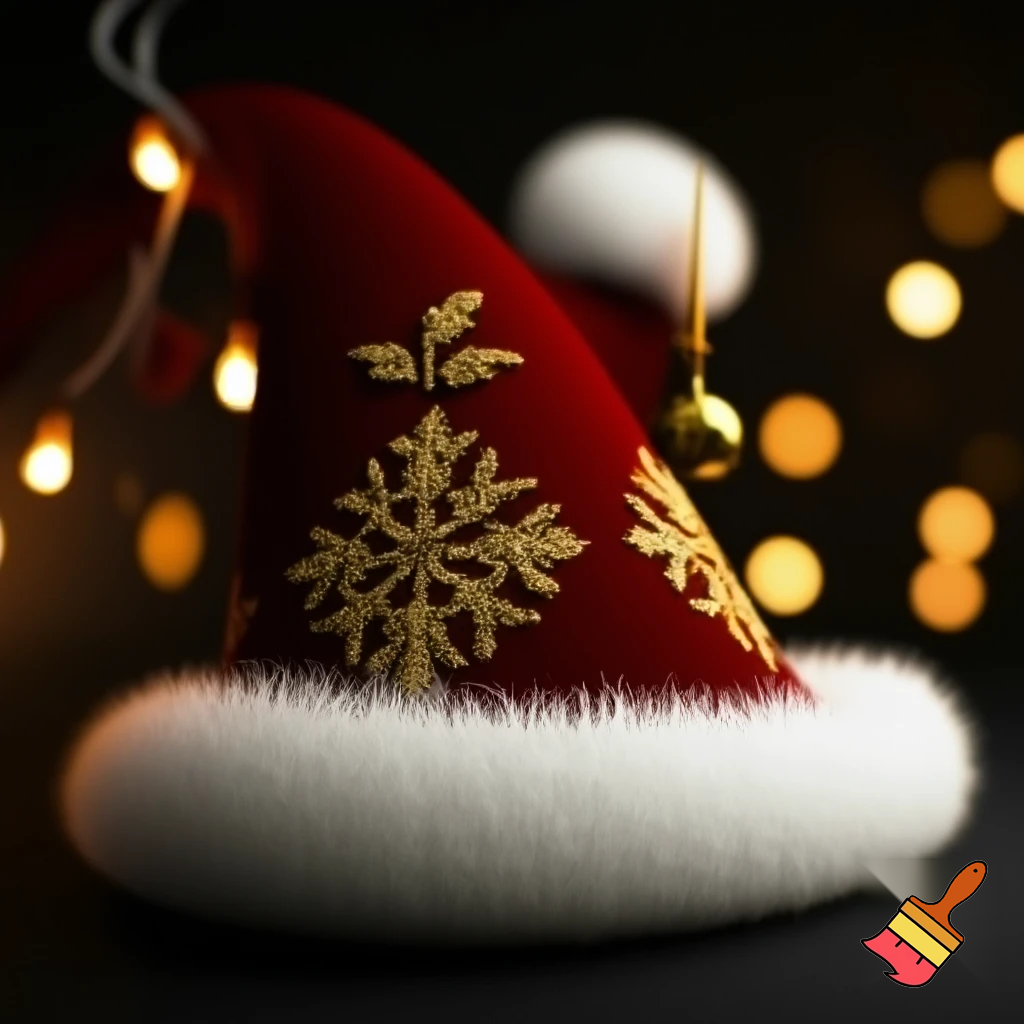 Christmas wizard hat