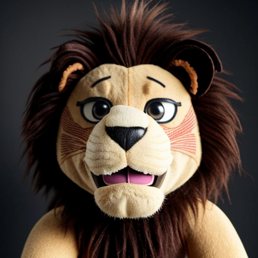 tony the lion puppet
