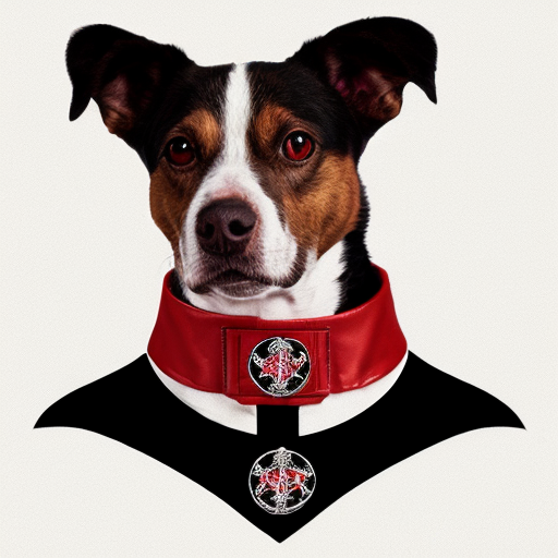 the symbol of a gang called the "red collar gang"