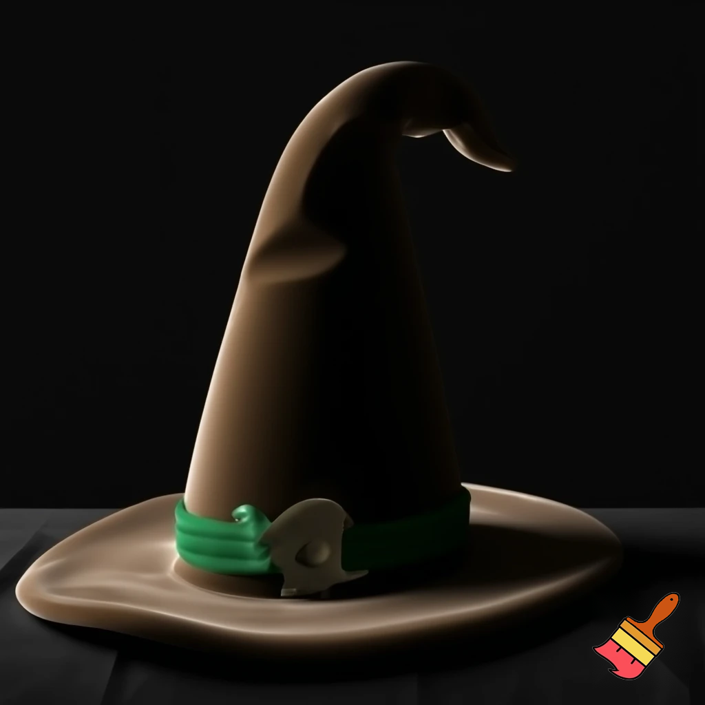 A wizard hat Christmas one velvet