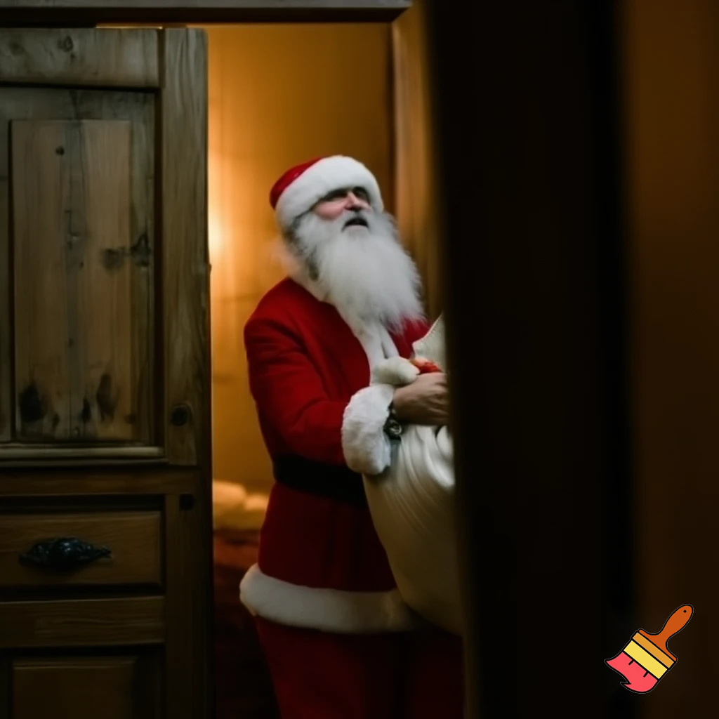 🚪 Santa Claus door Santa Claus Russia Santa Claus when you’re asleep asleep bedroom door