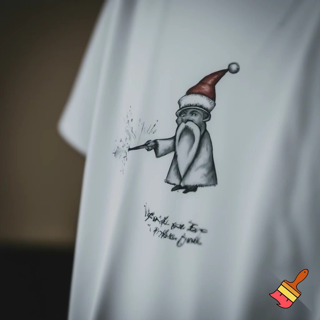 Christmas wizard hat a T-shirt magic T-shirt a big one Bailey Tully’s Bailey told his name I’m a T-shirt