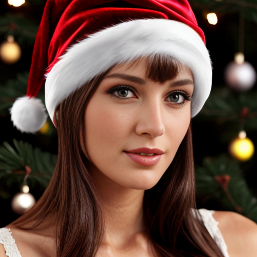 Velvet hat Christmas velvet hat