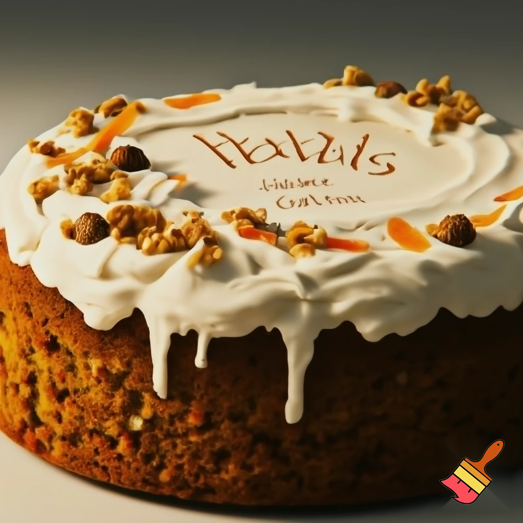 Carrot cake called carrot cake