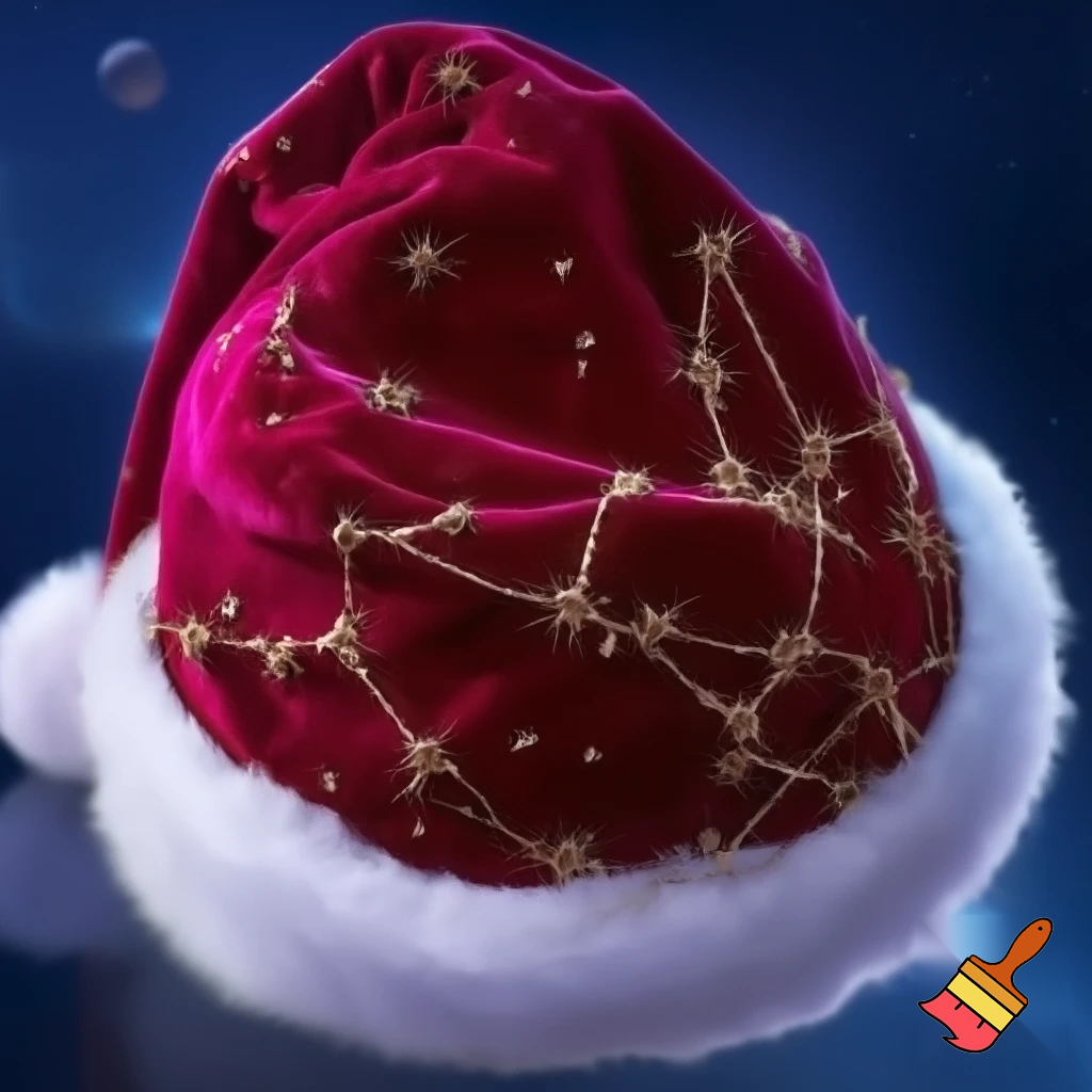 Elf Santa Claus hat velvet Santa Claus elf hat Santa Claus