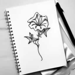 september birth flower tattoo