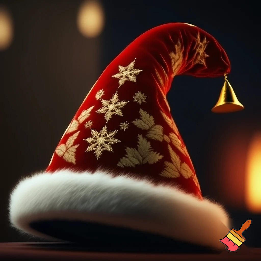 Christmas wizard hat