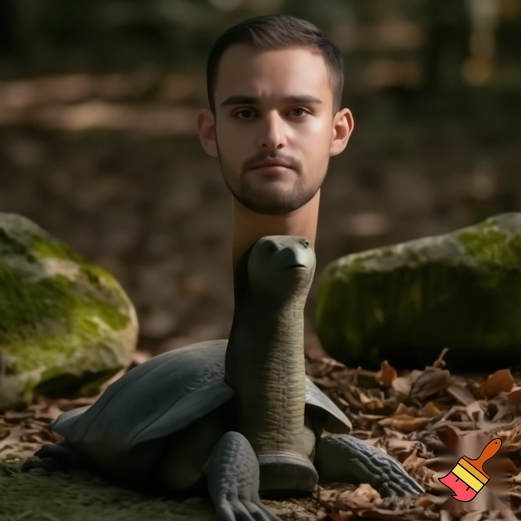my friend named cohen wants to be a long neck turtle, can you do that for him please?