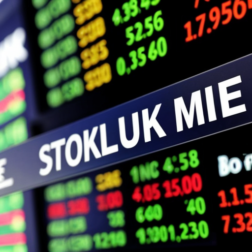 make a image of the stock market
