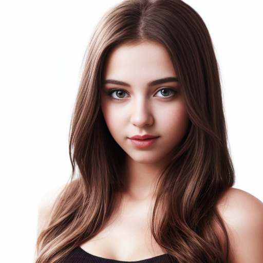 generate a extremely pretty looking girl's full image  