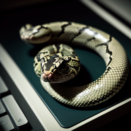 A realistic close-up scene: a snake tightly coiled around a computer mouse. The snake’s body wraps the mouse smoothly, emphasizing the shape of the mouse and the texture of the snake’s scales. The computer mouse is the main focal point, sharp and clearly visible within the snake’s coils. The background is completely blurred and indistinct, no visible objects or environment details. Shallow depth of field, soft studio lighting, high realism, detailed textures, calm but tense atmosphere, focus on the interaction between the snake and the mouse.
clean composition, centered subject, product-style photography, neutral color palette