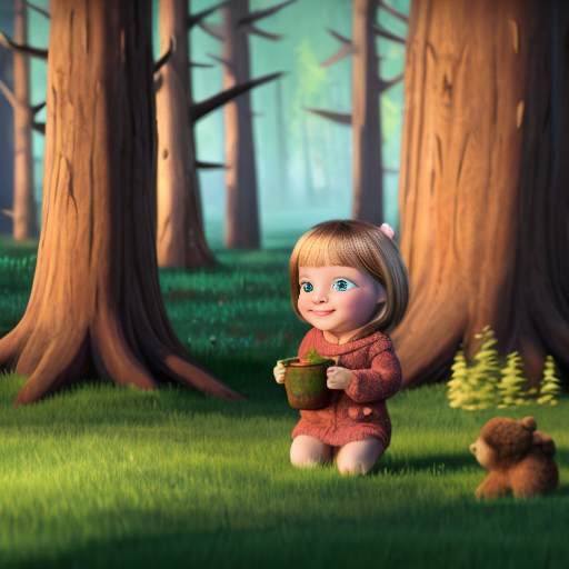 Masha And The Bear Forest