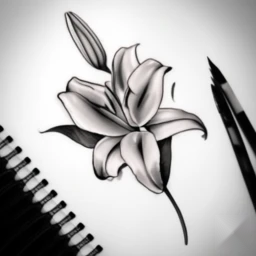 may birth flower tattoo