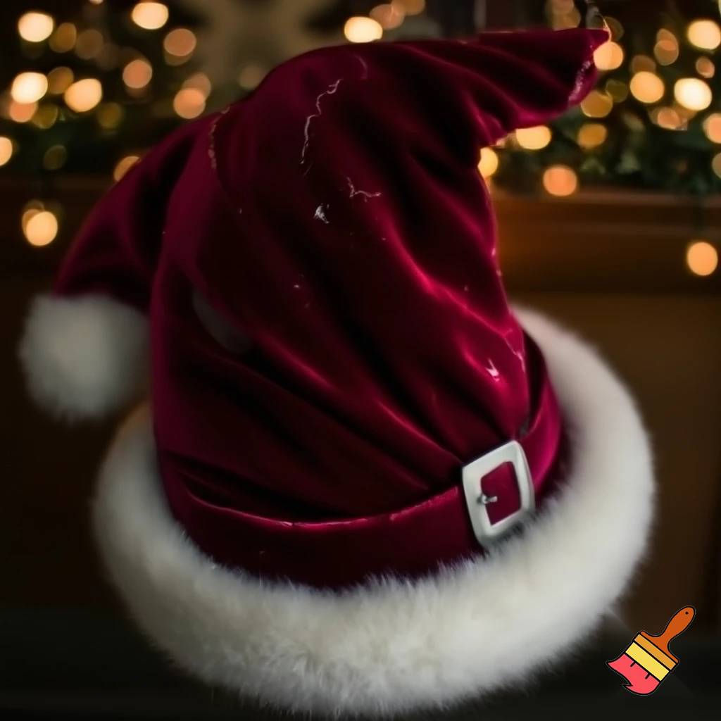 Christmas wizard hat