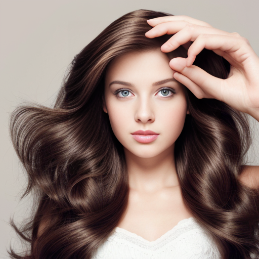 Hair fall girl picture 