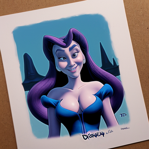 Disney Ursula 2D 