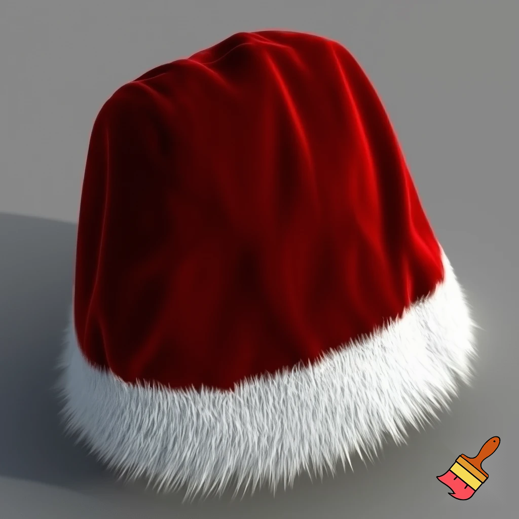 Christmas hat, Santa Claus hat velvet