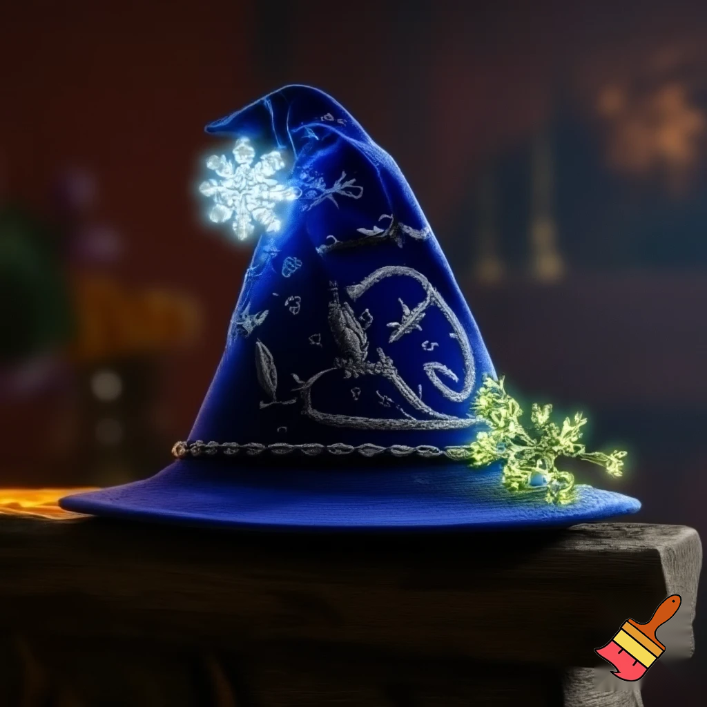 A wizard Christmas hat