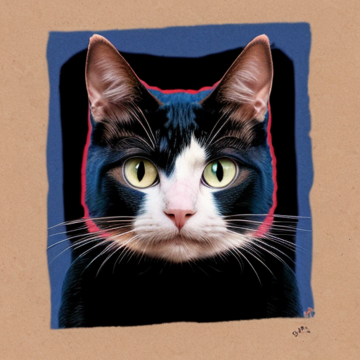 Кот 2D картинка