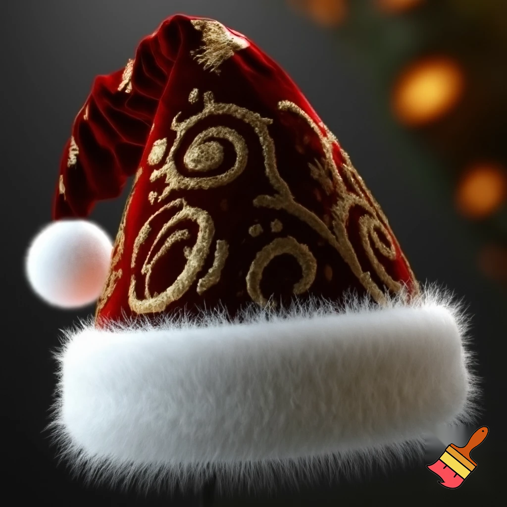 Christmas wizard hat