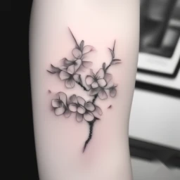 may birth flower tattoo