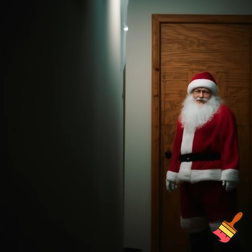 🚪 Santa Claus door Santa Claus Russia Santa Claus when you’re asleep asleep bedroom door only when you’re asleep