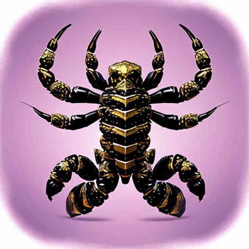 Bling scorpion glam