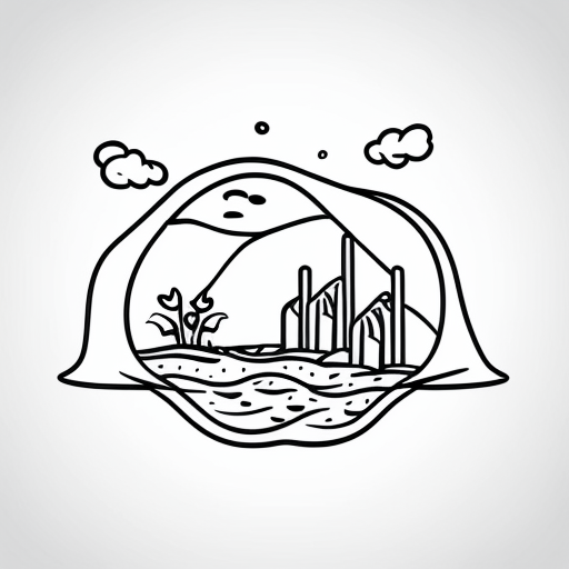 Cave with water in it