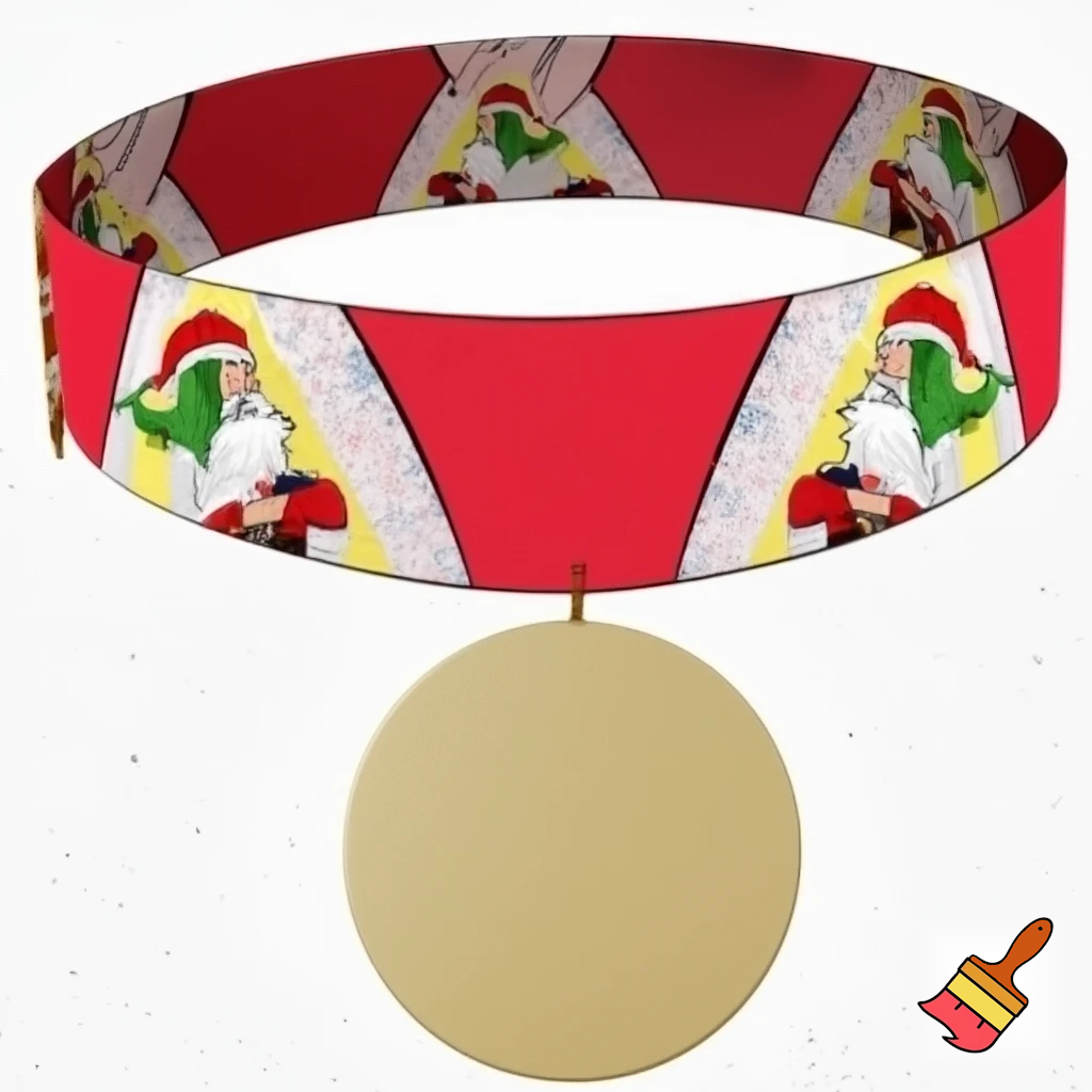A wizard hat Christmas hat Santa Claus hat a hat gold medal belt belt belt